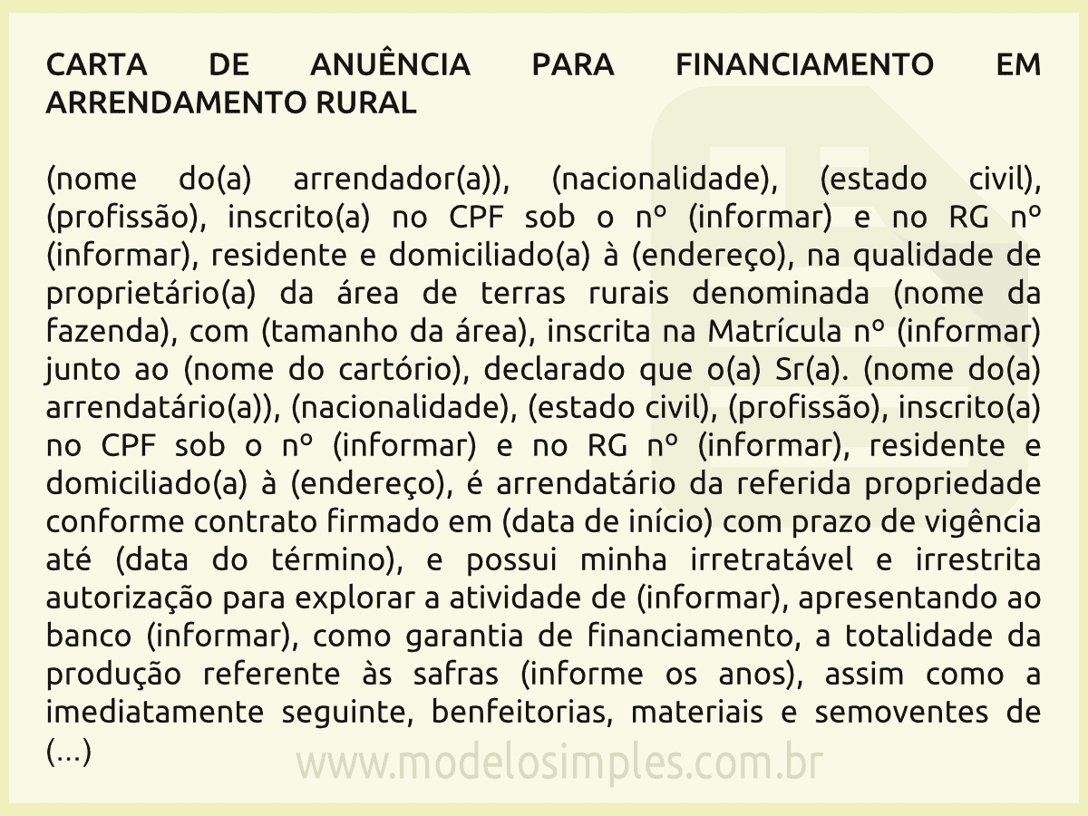 Carta de anuencia rural sample site l vrogue co
