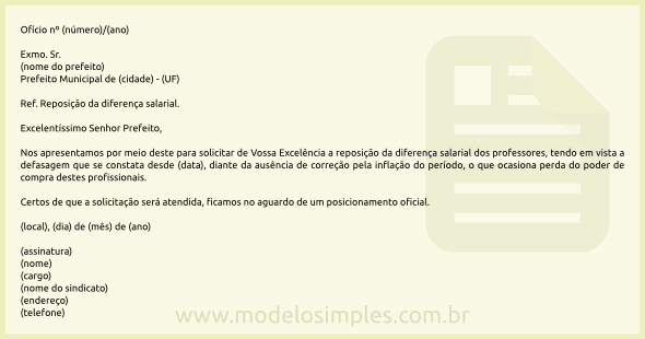 Carta justificativa para pedido de bolsa