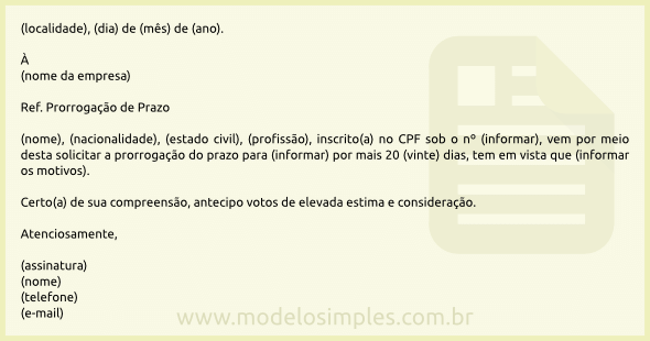 Carta De Apresentacao Resposta A Anuncio - Recipes Blog b