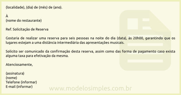 Email de pedido de pagamento